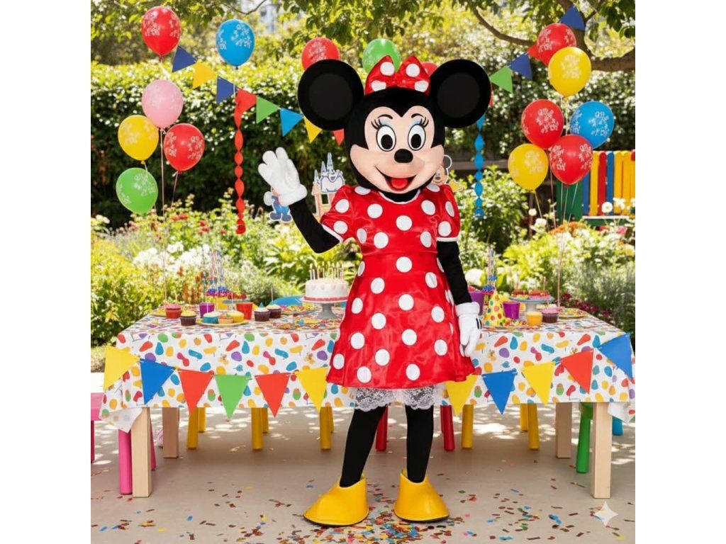 Maskottchen Minnie Mouse