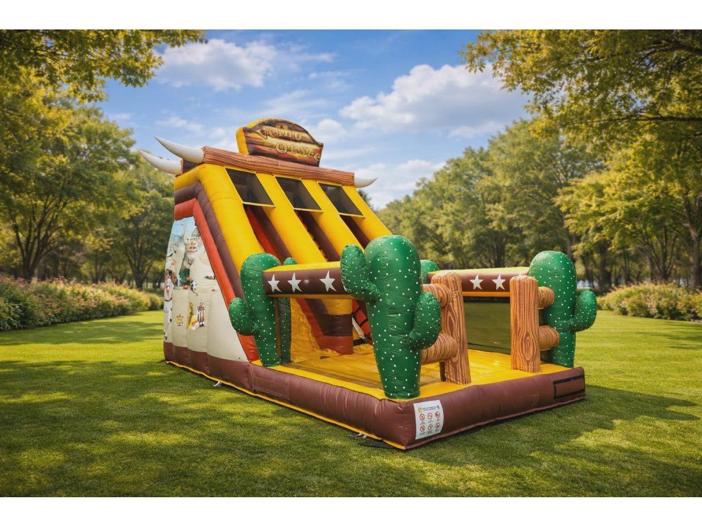 Hüpfburg Wild West – 7 × 4 × 6 m