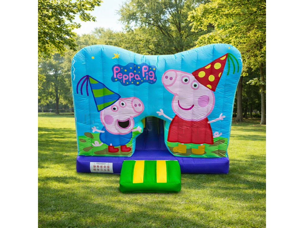 Hüpfburg Peppa Pig und Schorsch 4,5 × 4,5 × 3 m