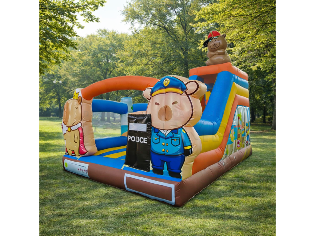 Hüpfburg Capybara 5 × 4 × 4 m
