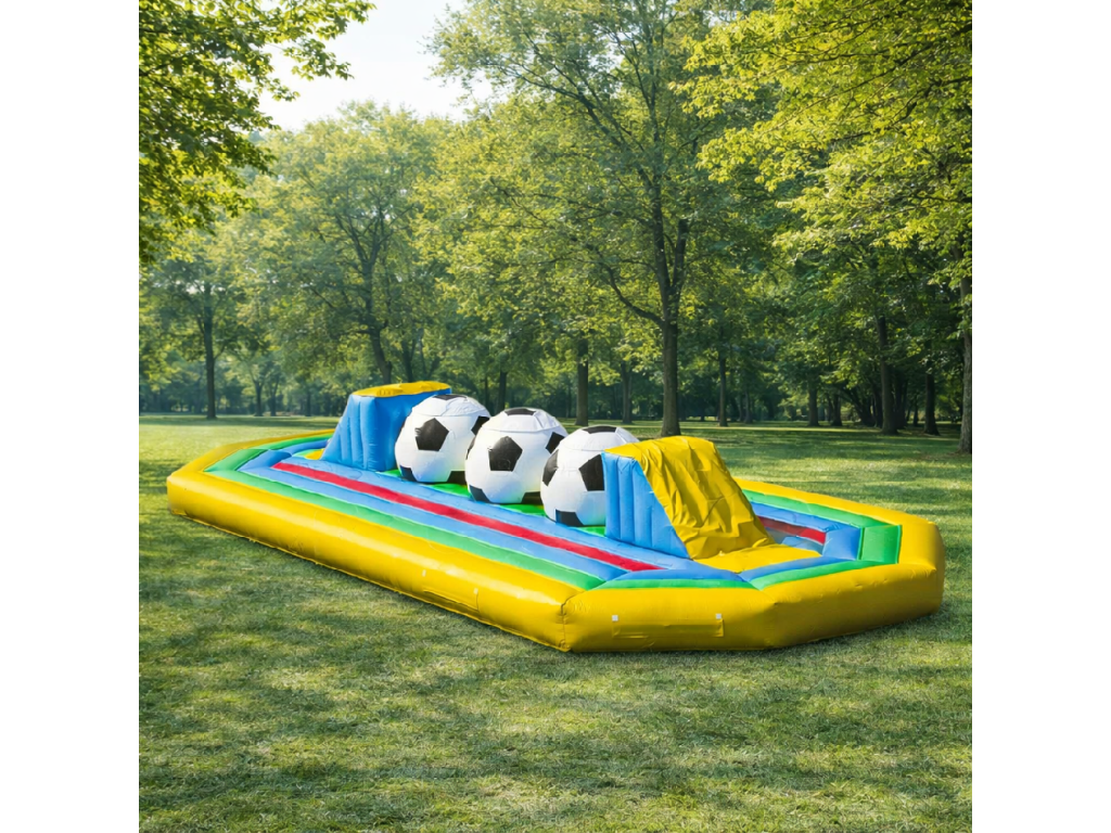 Aufblasbarer Hindernisparcours BigBallers 11 × 5 × 1,5 m
