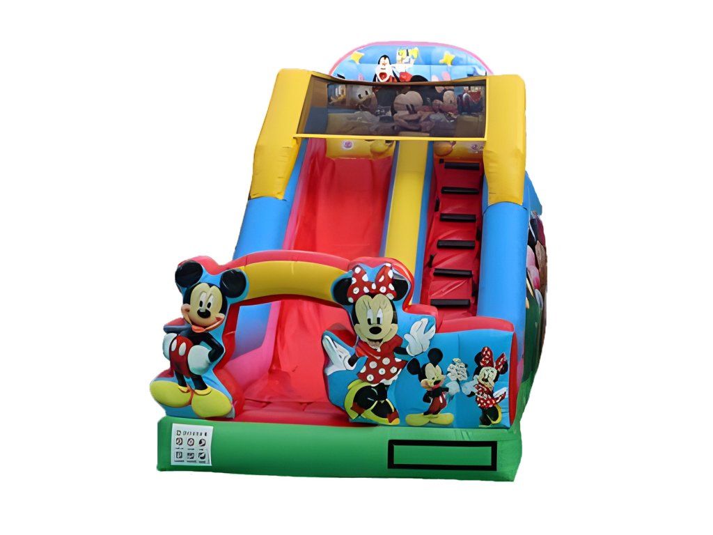 Hüpfburg mit Rutsche Mickey Mouse 6 × 3 × 6 m