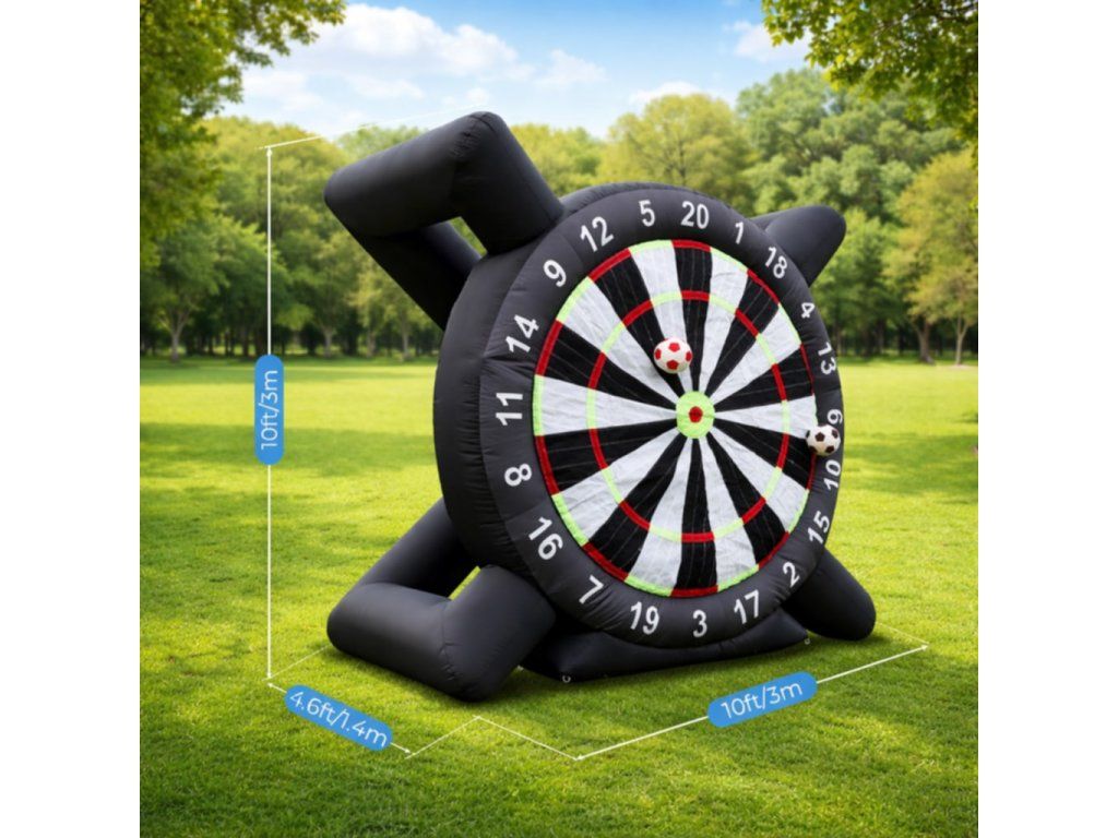 Fußball-Darts 3 m – aufblasbare Zielscheibe (Football Darts)